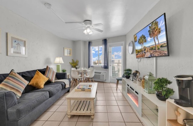 Beachfront Haven – 1BR Condo with Balcony