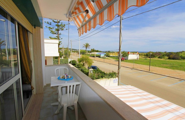 Beachfront apartment