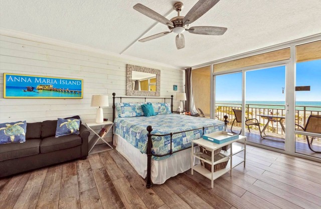 Beachfront Studio Retreat on Anna Maria Island