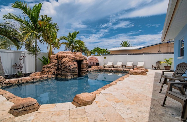 Beachside grotto