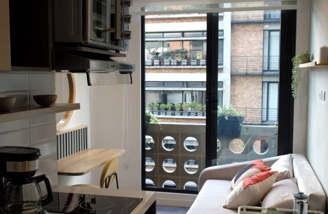 Beatifull apartment in amazing Bogotá with WiFi, fitness room