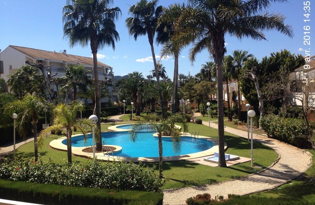 Beautiful 3 bedrooms with private parking, gardens, swimming pools, beach