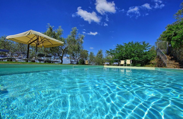 Beautiful apartment for 4 guests with pool, WIFI, TV and pets allowed, close to Greve In Chianti