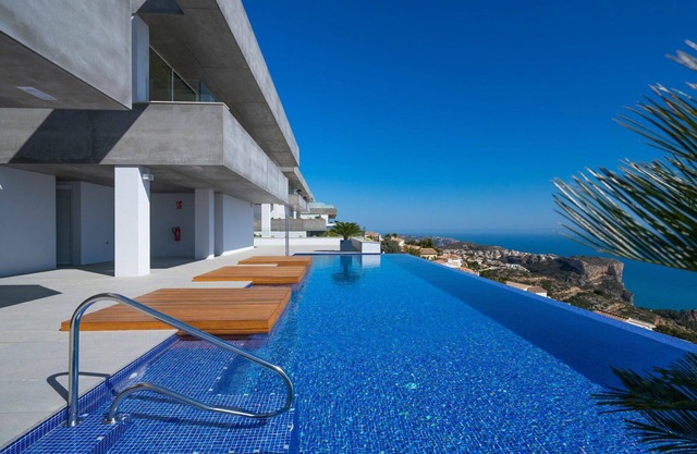 Beautiful apartment for 6 guests with pool, A/C, WIFI, TV, terrace and panoramic view