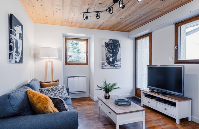 Beautiful apartment near the slopes, comfortable on the resort of Les Rousses.