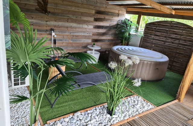 Beautiful F2, jaccuzi, near beach (5mn walk)
