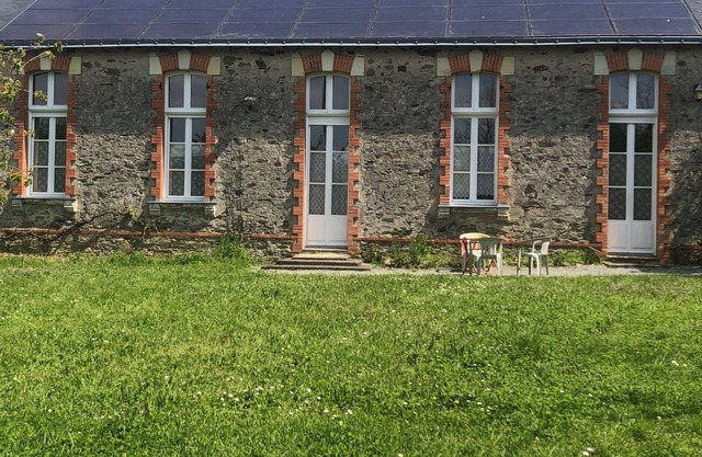 Beautiful house in an ancient school;