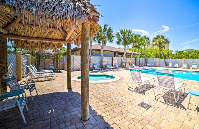 Beautiful PCB Townhome Balcony and Resort Amenities