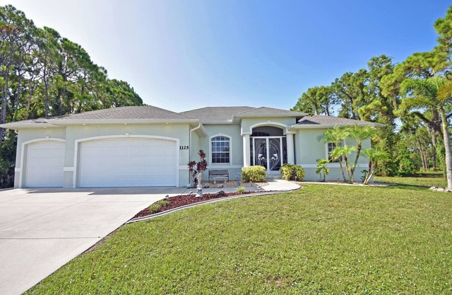 Beautiful three bedroom, 2 bathroom pool home.