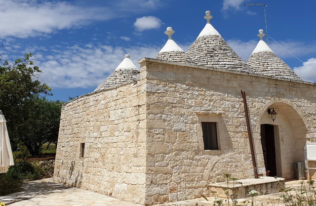 Beautiful Trulli in the Itria Valley (Martina Franca, Cisternino) Italy