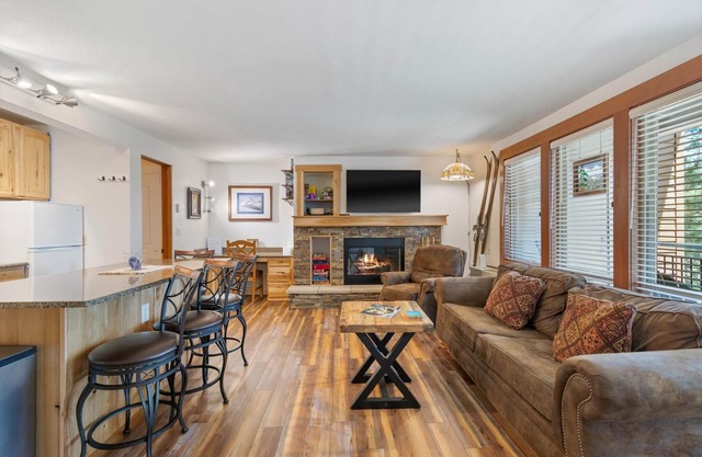 Beautiful updated one bedroom condo at Seventh Mountain Resort.