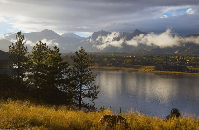 BEST VIEW in Estes Park! 1 of 2 Adjacent Stunning Cabins on Lake Estes #3459