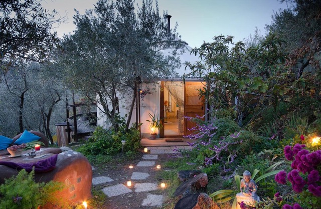 Big Yurt with spectacular mountain views