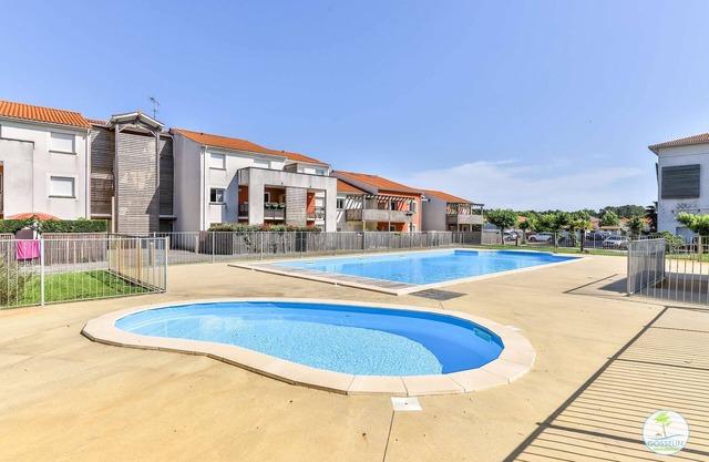 Biscarrosse Bourg Joli T3 dans résidence avec piscine