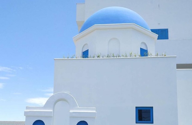 Blue White