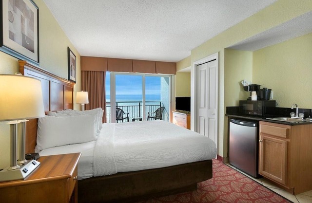 Boardwalk Breeze: Oceanfront Room with King Bed