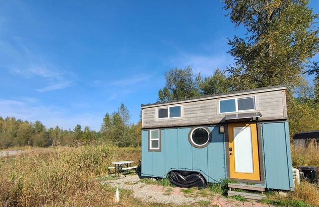 Boho Micro Tiny Home On The Farm In Buckley