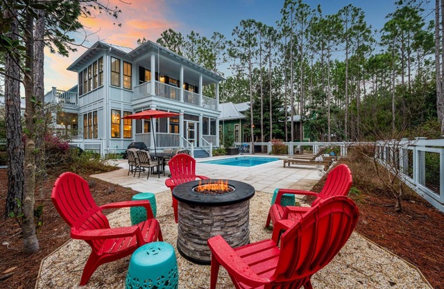 Book for a Fall Getaway! Low-Speed Vehicle! Private Pool! 5 Adult Bikes! Firepit!
