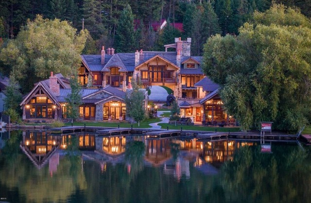 Book for Winter! Waterfront with Private Dock at Bear Dance! Flathead Lake!