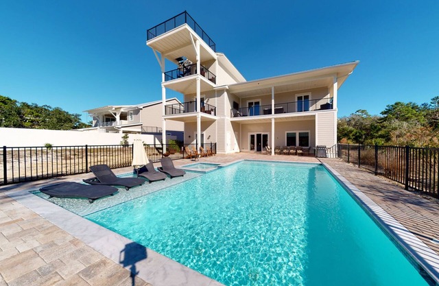 BRAND NEW Coastal Retreat in Gulf Pines! Large Private Pool, Secluded Beach Access!