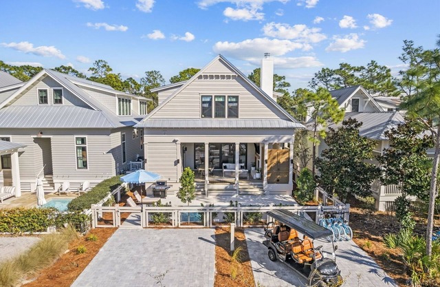 BRAND NEW CONSTRUCTION! WaterColor! LSV, Bikes, & Private Heated Saltwater Pool!