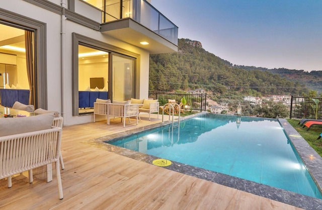 Brand New Villa in Faralya - Jacuzzi,Private Pool