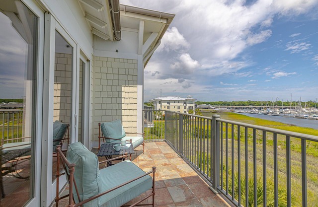 Breathtaking Views of the Inter-coastal Waterway and St. Simons Island Marina