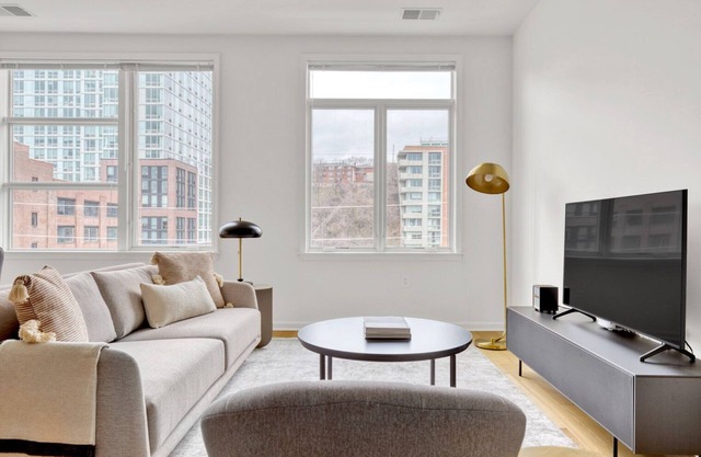 Bright Hoboken 2BR w/Gym, Pool & Shuttle, near waterfront, by Blueground