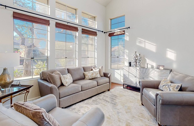 Brilliant home with pool, lovely patio, washer/dryer & central AC