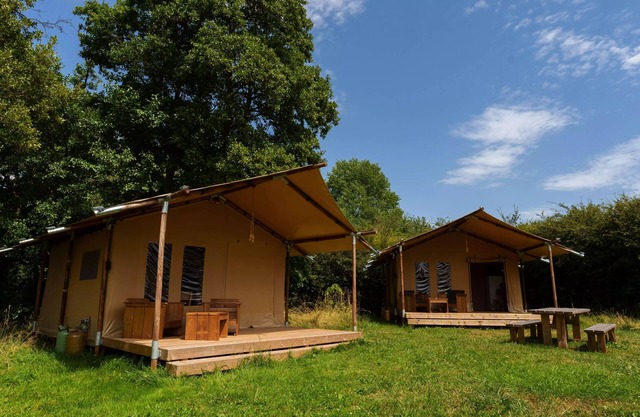 Camping de Vittel* - Slow Lodge 3 rooms 5 people Without Sanitary facilities