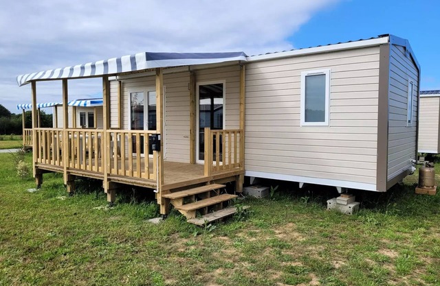 Camping Du Littoral * - Prestige Luxury mobile home - 32 m² 4 people