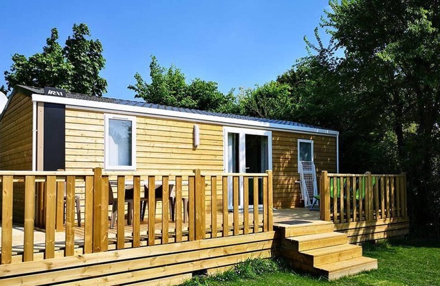 Camping l'Ile Cariot *** - 3-room PRM mobile home for 6 people