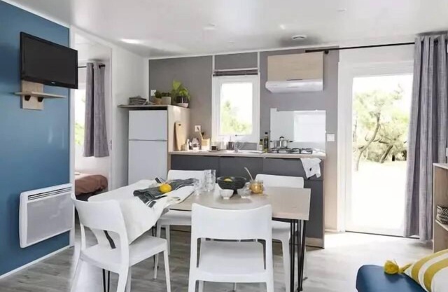 Camping L'Orée des Landes * - 4-room mobile home for 6 people