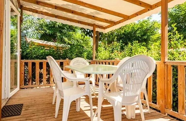 Camping La Dune Blanche* - Cozy 4-room mobile home for 6 people