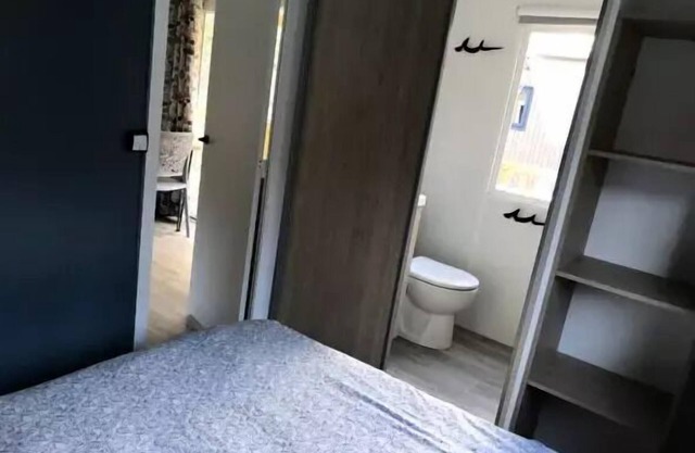 Camping maeva Escapades La Castillonderie * - Comfort Mobile Home 4 Rooms 6 People Air Conditioned + TV