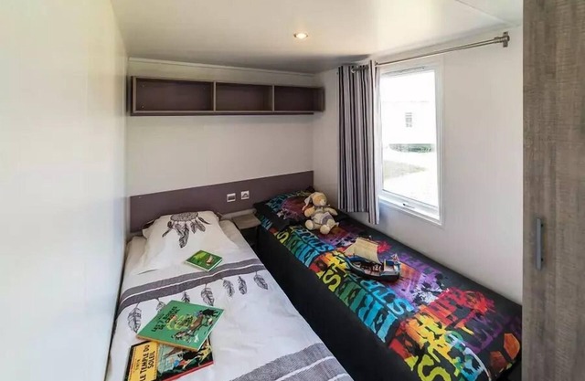 Camping maeva Respire Le Domaine de Mesqueau * - Mobile Home SIMPLY Riviera 3 Rooms 4 People + TV