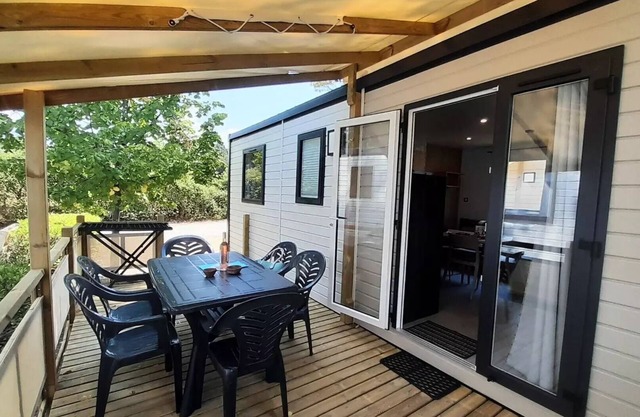 Camping Oxygène * - Mobile Home Texas Standard. 4 rooms 6/8 people Air-conditioned