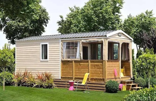 Camping Sen Yan* - 3-room Vacancial mobile home for 4/5 people - Without Sanitary facilities