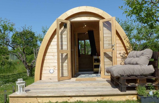 Campingpod - Zurück zum Wesentlichen - mit Kleinem Dusch-/wc-bereich