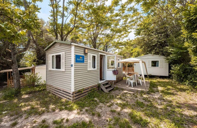 Campsite Les Rives du Luberon * - Mobil-home Classic 3 rooms 4 people air conditioned