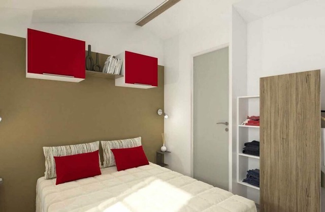 Campsite maeva Respire Domaine Les Carrelets de Soulac ***** - Mobile Home Classic 3 Rooms 4 People Air Conditioning + TV