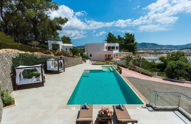 Can Malvinas with Views to Ibiza Town, Port and Island of Formentera