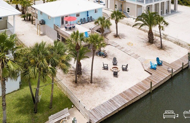 Canal-front vacation home w fishing deck | Pets OK