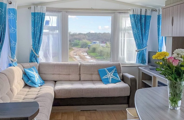 Caravan with one double, two twins.