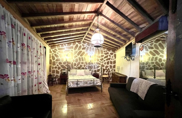 Casa Cueva con barbacoa, wifi y vista