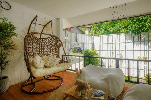 Casa Palma - Peaceful Retreat - 2mn ZenBeach - Garden View - Double King Bed
