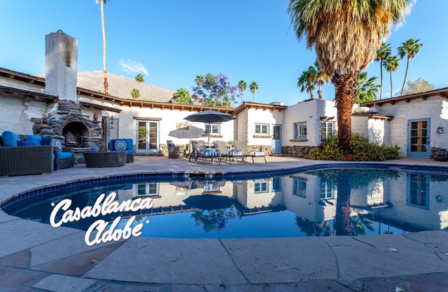 Casablanca Adobe - A Magical Oasis & Historic Home in the Heart of Palm Springs