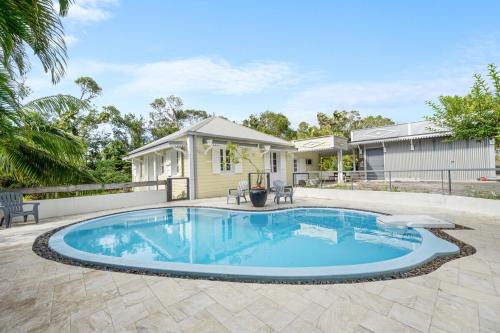 Case Creole dans Jardin Tropical
