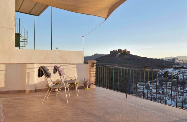 Centrally located ground floor apartment with superb views