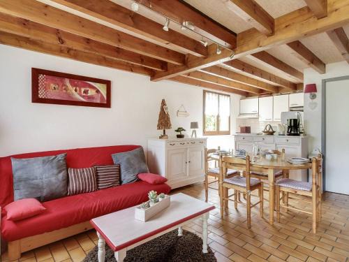 Chalet 2 chambres, 6 pers, terrasse, balcon, parking, wifi, près ski et commerces - FR-1-401-52